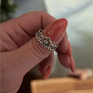 Pandora Silver Tiara Ring